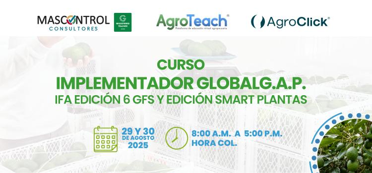 implementadores GLOBALG.A.P. IFA v6 SMART y GFS PLANTAS