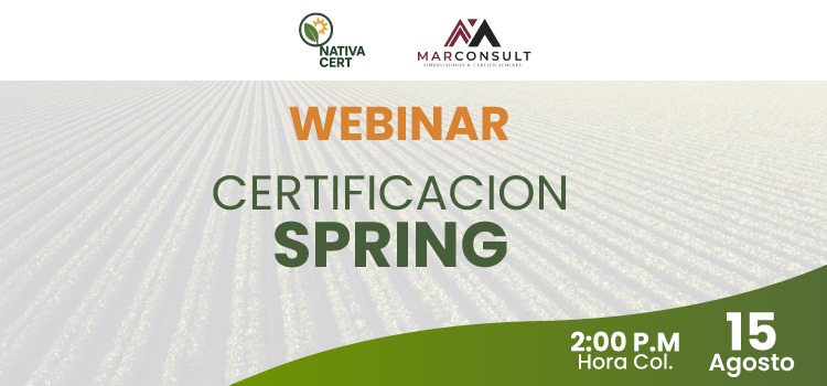 CERTIFICACION SPRING